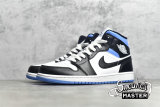 NIKE AIR JORDAN 1 MID WHITE/UNIVERSITY BLUE/BLACK BQ6472-102