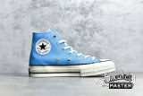 CONVERSE CHUCK TAYLOR ALL-STAR 70S HIGH UNIVERSITY BLUE/EGRET/BLACK 171566C