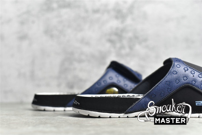 NIKE AIR JORDAN HYDRO 13 RETRO SLIDE MIDNIGHT NAVY/UNIVERSITY BLUE 684915-400