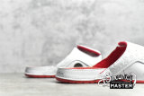 NIKE AIR JORDAN HYDRO 13 SLIDE WHITE/WHITE/RED 684915-121