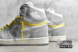 NIKE AIR JORDAN 1 HIGH SWITCH WHITE/LIGHT SMOKE GREY/SAIL/TOUR YELLOW CW6576-100