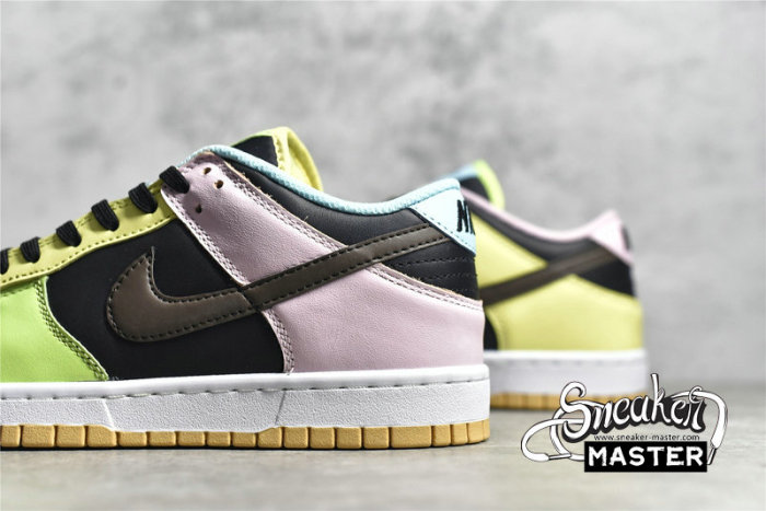 NIKE SB DUNK LOW SE FREE.99 BLACK/DARK CHOCOLATE/COPA/PINK FOAM DH0952-001