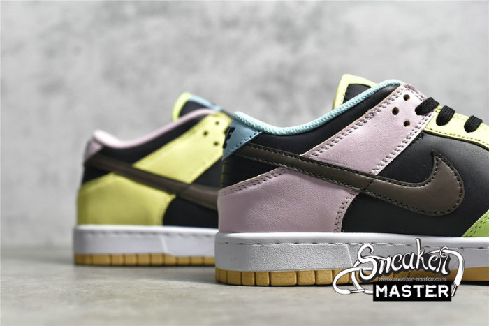 NIKE SB DUNK LOW SE FREE.99 BLACK/DARK CHOCOLATE/COPA/PINK FOAM DH0952-001