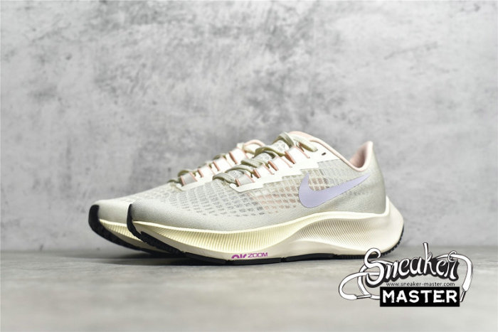 NIKE AIR ZOOM PEGASUS 37 PALE IVORY/BARELY VOLT/SAIL/GHOST BQ9647-102