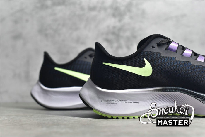 NIKE AIR ZOOM PEGASUS 37 BLACK/VALERIAN BLUE/SPRUCE AURA/GHOST GREEN BQ9646-001