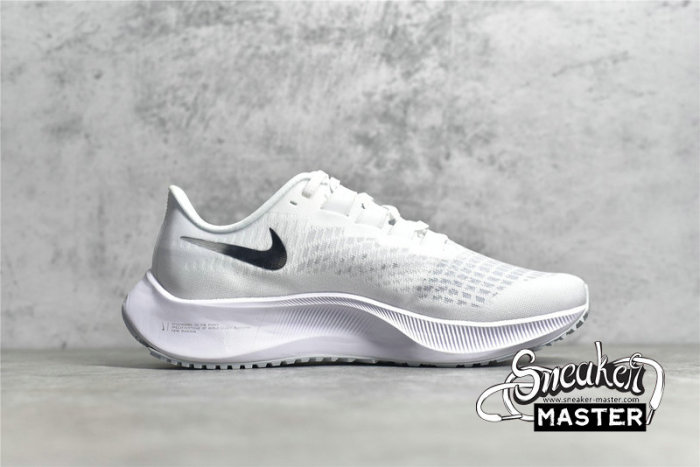 NIKE AIR ZOOM PEGASUS 37 WHITE/BLACK-PURE PLATINUM CJ0677-100