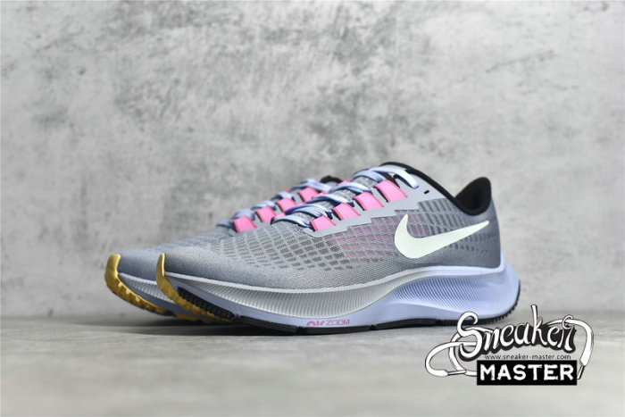 NIKE AIR ZOOM PEGASUS 37 OBSIDIAN MIST/BLACK/LOTUS PINK/HYDROGEN BLUE BQ9646-401