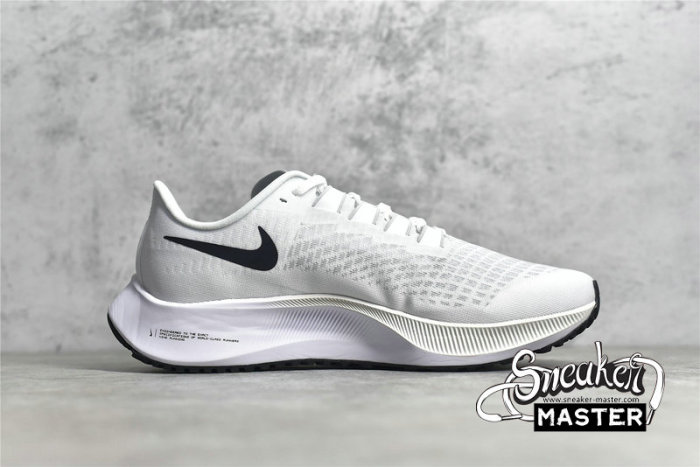 NIKE AIR ZOOM PEGASUS 37 WHITE/PURE PLATINUM/BLACK BQ9646-100
