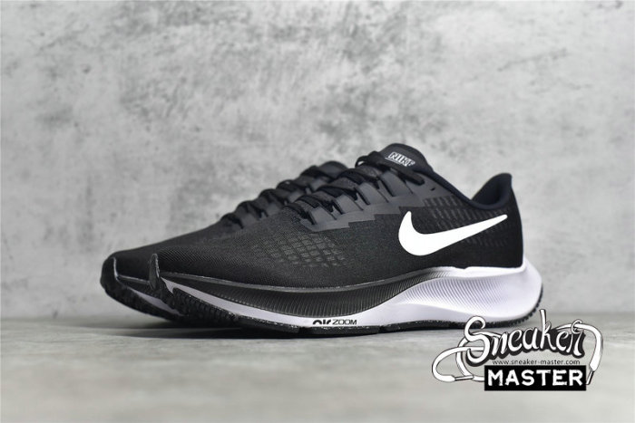 NIKE AIR ZOOM PEGASUS 37 BLACK/BLACK/WHITE BQ9646-002