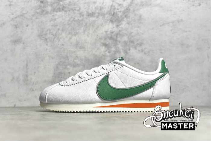 NIKE CLASSIC CORTEZ X STRANGER THINGS HAWKINS HIGH SCHOOL WHITE/GREEN CJ6106-100