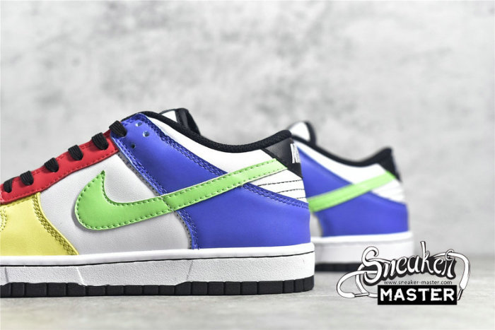 NIKE SB DUNK LOW GREEN STRIKE/EMBER GLOW/VINTAGE YELLOW/SAPPHIRE DD1503-106