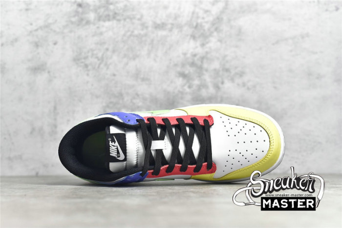 NIKE SB DUNK LOW GREEN STRIKE/EMBER GLOW/VINTAGE YELLOW/SAPPHIRE DD1503-106
