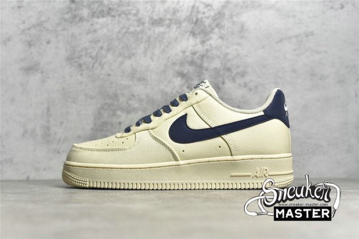 NIKE AIR FORCE 1 LOW 07 BEIGE/DEEP BLUE-REFLECTION 315122-109