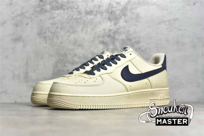 NIKE AIR FORCE 1 LOW 07 BEIGE/DEEP BLUE-REFLECTION 315122-109