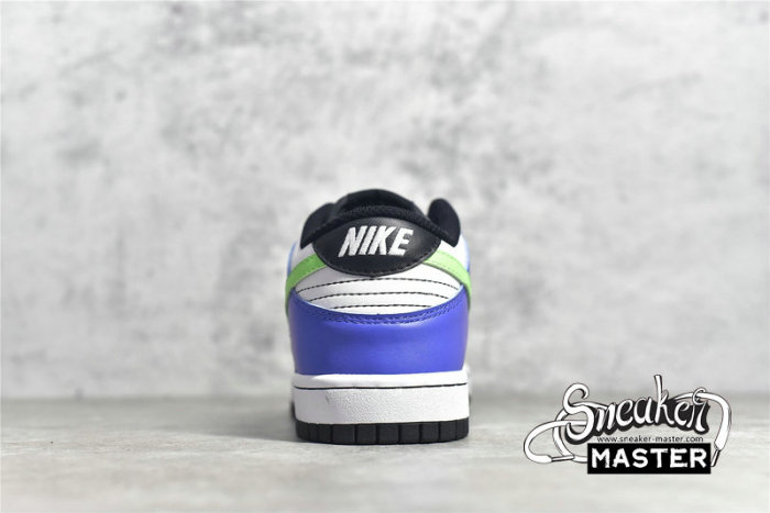NIKE SB DUNK LOW GREEN STRIKE/EMBER GLOW/VINTAGE YELLOW/SAPPHIRE DD1503-106