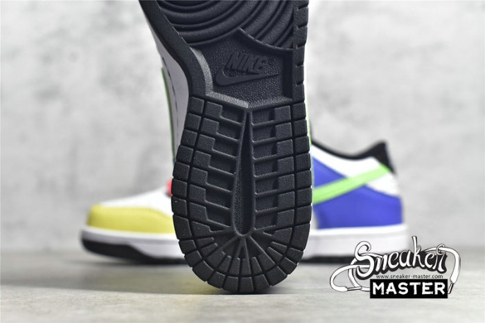 NIKE SB DUNK LOW GREEN STRIKE/EMBER GLOW/VINTAGE YELLOW/SAPPHIRE DD1503-106
