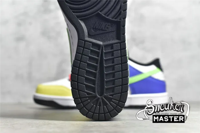 NIKE SB DUNK LOW GREEN STRIKE/EMBER GLOW/VINTAGE YELLOW/SAPPHIRE DD1503-106