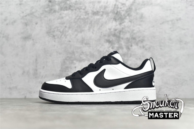 NIKE COURT BOROUGH LOW 2 GS BLACK/BLACK/WHITE CT3964-101