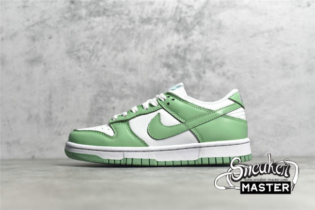 NIKE SB DUNK LOW WHITE/WHITE/GREEN GLOW CU1726-188