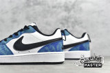 NIKE COURT BOROUGH LOW 2 GS SUN FLOWER BLUE/BLACK/WHITE CT3964-102