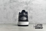NIKE AIR JORDAN 1 LOW SE SILVER TOE BLACK/METALLIC SILVER/WHITE DA5551-001