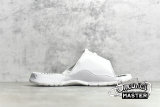 NIKE AIR JORDAN HYDRO 11 RETRO SLIDES WHITE/WHITE/BLACK AA1336-106