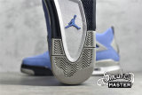 NIKE AIR JORDAN 4 RETRO UNIVERSITY BLUE/TECH GREY/WHITE/BLACK CT8527-400