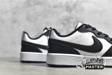 NIKE COURT BOROUGH LOW 2 GS BLACK/BLACK/WHITE CT3964-101