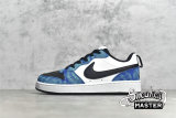 NIKE COURT BOROUGH LOW 2 GS SUN FLOWER BLUE/BLACK/WHITE CT3964-102