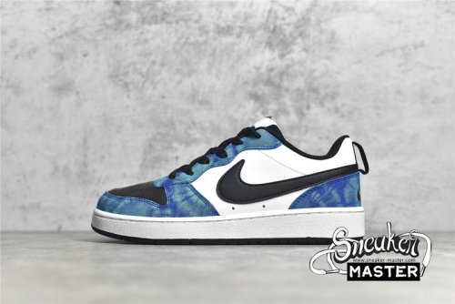 NIKE COURT BOROUGH LOW 2 GS SUN FLOWER BLUE/BLACK/WHITE CT3964-102