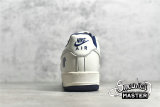 NIKE AIR FORCE 1 LOW X UNDEFEATED BEIGE/DARK BLUE/WHITE UN1315-800