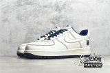 NIKE AIR FORCE 1 LOW X UNDEFEATED BEIGE/DARK BLUE/WHITE UN1315-800