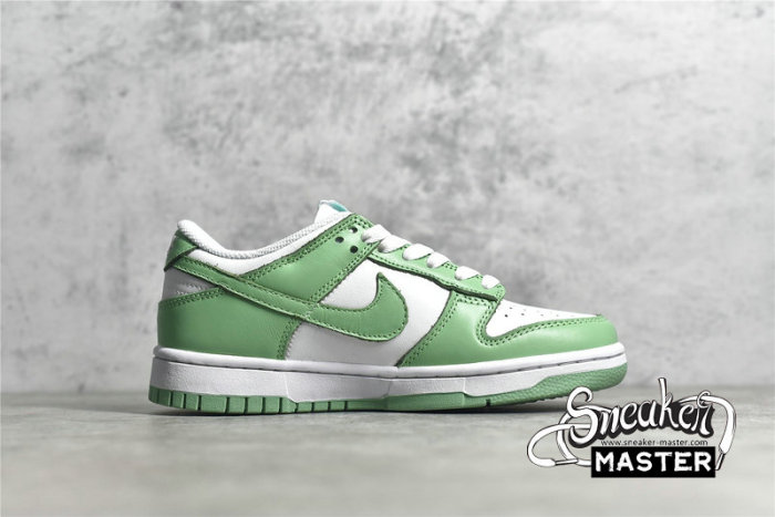 NIKE SB DUNK LOW WHITE/WHITE/GREEN GLOW CU1726-188