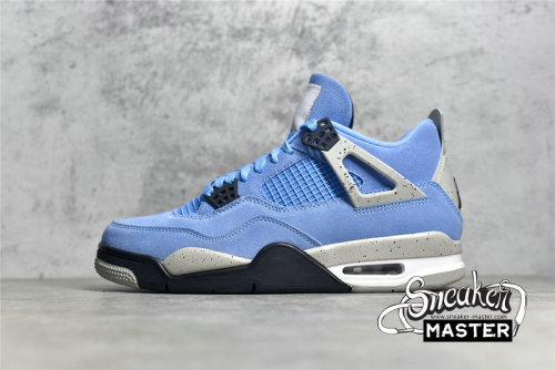 NIKE AIR JORDAN 4 RETRO UNIVERSITY BLUE/TECH GREY/WHITE/BLACK CT8527-400