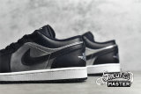 NIKE AIR JORDAN 1 LOW SE SILVER TOE BLACK/METALLIC SILVER/WHITE DA5551-001