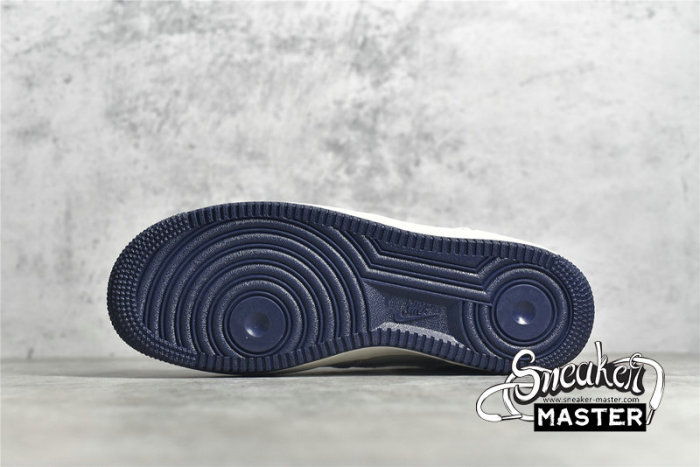 NIKE AIR FORCE 1 LOW X UNDEFEATED BEIGE/DARK BLUE/WHITE UN1315-800