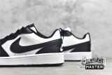 NIKE COURT BOROUGH LOW 2 GS BLACK/BLACK/WHITE CT3964-101