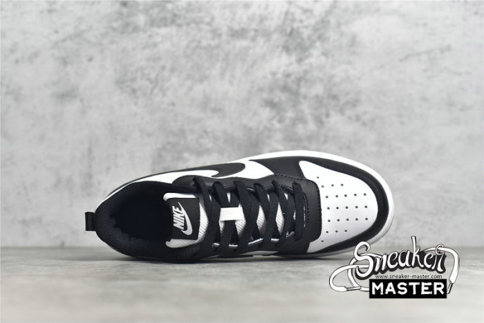 NIKE COURT BOROUGH LOW 2 GS BLACK/BLACK/WHITE CT3964-101