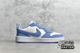 NIKE COURT BOROUGH LOW 2 GS WHITE/BLUE/WHITE BQ5448-110