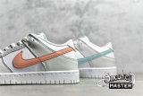 NIKE SB DUNK LOW GS TROPICAL TWIST WHITE/BONE/PEACH/AQUA CW1590-101