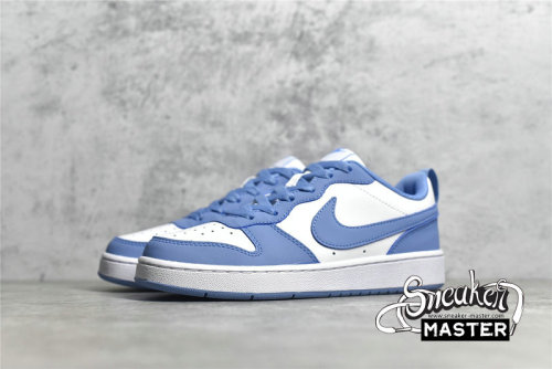 NIKE COURT BOROUGH LOW 2 GS WHITE/BLUE/WHITE BQ5448-110
