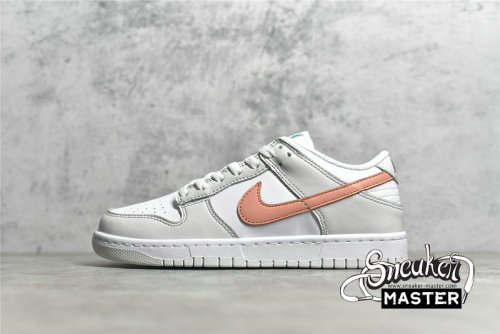 NIKE SB DUNK LOW GS TROPICAL TWIST WHITE/BONE/PEACH/AQUA CW1590-101