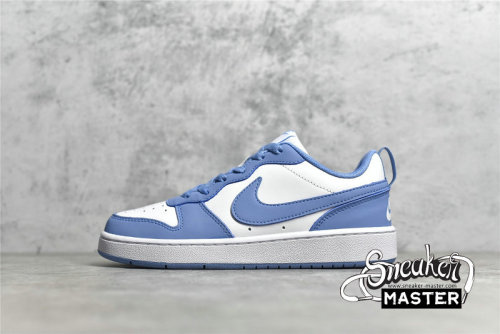NIKE COURT BOROUGH LOW 2 GS WHITE/BLUE/WHITE BQ5448-110