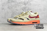 NIKE CLOT X AIR MAX 1 KISS OF DEATH 2021 NET/DEEP RED/ORANGE BLAZE DD1870-100