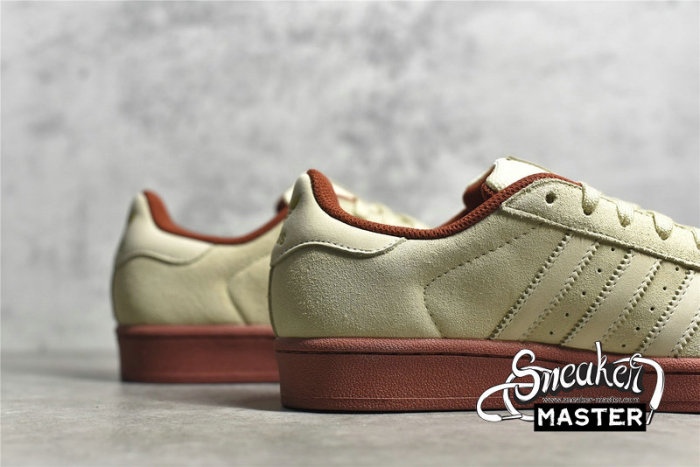 ADIDAS SUPERSTAR SHOES BEIGE/BROWN/GUM EG4962
