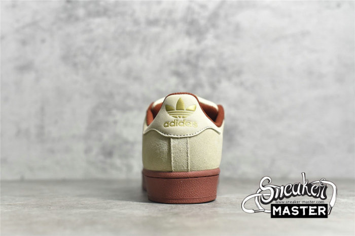 ADIDAS SUPERSTAR SHOES BEIGE/BROWN/GUM EG4962