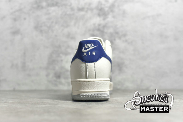 NIKE AIR FORCE 1 LOW CREAM WHITE/ROYAL BLUE/LIGHT GREY CT5566-033