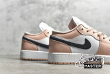NIKE AIR JORDAN 1 LOW GS LIGHT ARCTIC PINK/WHITE/BLACK 553560-800