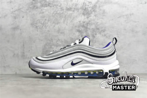 NIKE AIR MAX 97 KAOMOJI WHITE/BLACK/SIGNAL BLUE/COURT PURPLE DD9598-100