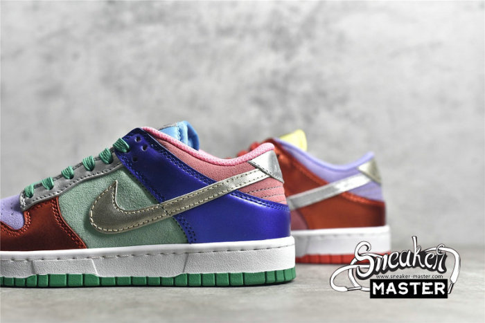 NIKE SB DUNK LOW SUNSET PULSE/SILVER/PURPLE PULSE DN0855-600